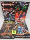 (4) Justice League Jla/ Jsa Tpb's/ Graphic Novels