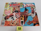 Uncanny X-men #213 & 222 Copper Age Wolverine Vs Sabretooth Covers
