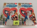(2) Amazing Spiderman Annual #21 (1987) Wedding/ Newsstand Variants