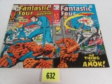Fantastic Four #111 & 115 Early Bronze Age
