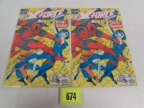 (2) X-force #11 (1992) Key 1st Appearance Domino