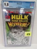 What If? #50 (1993) Key Death Of Wolverine Cgc 9.8
