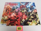 (2) Avengers #1 (2018) Both Variant Covers