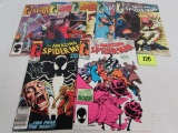 Amazing Spiderman Copper Age Lot (7 Issues) Black Costume Era