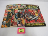 Creatures On The Loose Bronze Lot #17, 22, 24, 25, 27, 28, 29