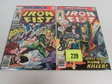 Iron Fist #10 & 13 Bronze Age Marvel Issues