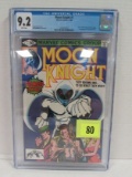 Moon Knight #1 (1980) Bronze Age Marvel/ Key 1st Issue Cgc 9.2