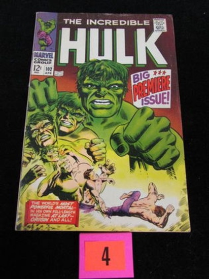 Incredible Hulk #102 (1967) Key 1st Issue