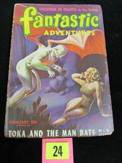 Fantastic Adventures Pulp Vol. 8 #1 (1946)