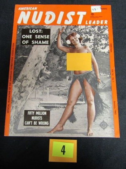Nudist Leader Magazine V14 #1/1962