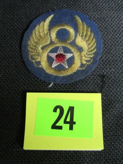 Wwii English Made 8th Aaf Patch