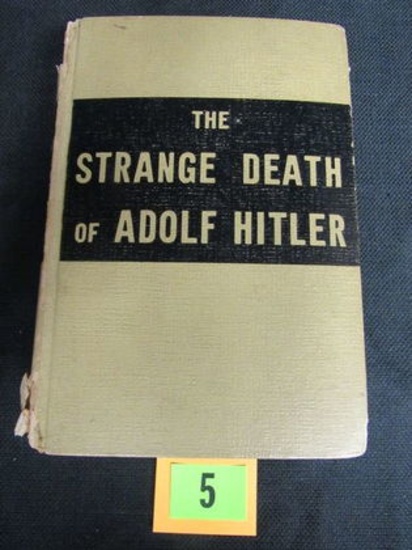 Strange Death Of Adolf Hitler Hc Book