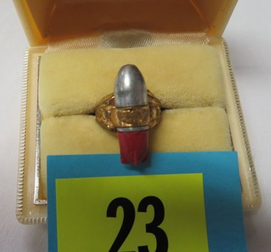 1947 Lone Ranger KIX Cereal Atomic Bomb Premium Ring
