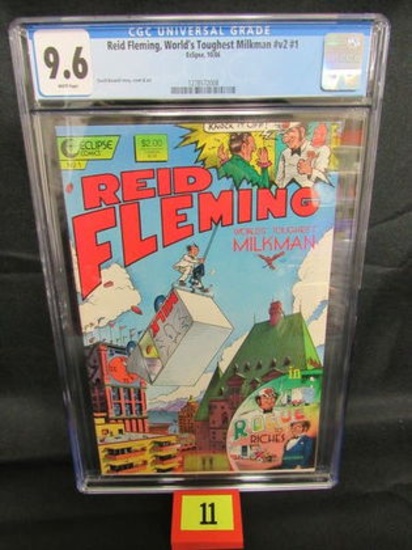 Reid Fleming, Worlds Toughest Milkman V2 #1 (1986) Cgc 9.6