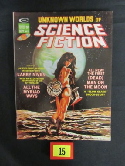 Unknown Worlds Of Science Fiction #5 (1975) Bronze Age Marvel/ Curtis
