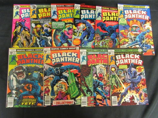 Black Panther Bronze Lot Of (10)