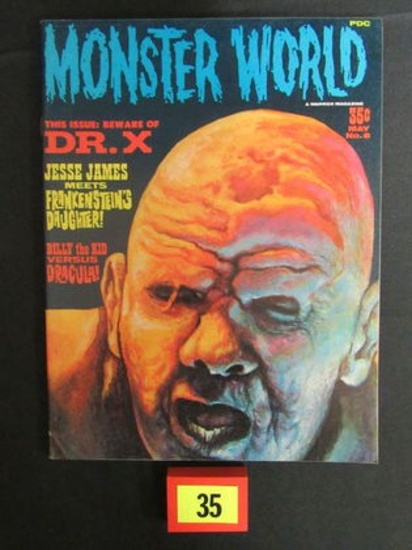 Monster World #8 (1966) Silver Age Warren Publishing
