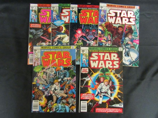 Star Wars/1977 Marvel 1-6/1st Printings