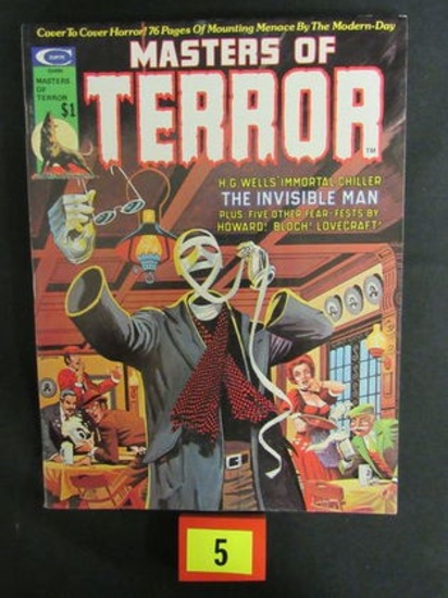 Masters Of Terror #2 (1975) Marvel Curtis/ Invisible Man