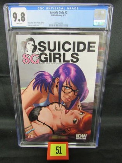 Suicide Girls #2 (2011) Idw Comics Cgc 9.8