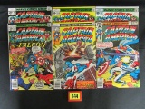 Captain America Bronze Lot Of (6)