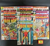 Iron Man Bronze Age Group Of (10)