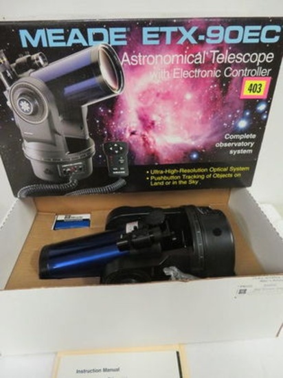 Meade EXT-90EC Astronomical Telescope w/ Electronic Controller