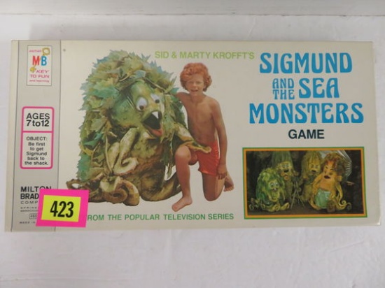 1974 Sigmund and The Sea Monsters Board Game