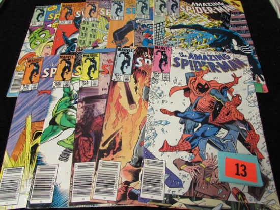 Amazing Spiderman Copper Age Lot (12) 260-274