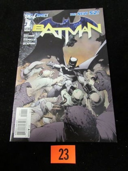 Batman #1 (2011) New 52 First Printing Snyder/ Capullo