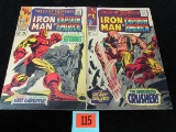 Tales Of Suspense #91 & 95 Silver Age Captain America & Iron Man