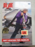 Hasbro Gi Joe Navy Aviation Fuel Handler Action Figure, Mib