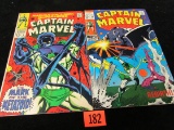 Captain Marvel Silver Age #5 & 11