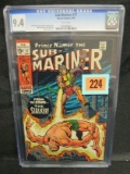 Sub-mariner #17 (1969) Silver Age Marvel Cgc 9.4