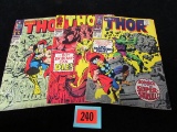 Thor Silver Age Lot #142, 153, 154