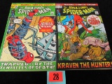 Amazing Spiderman #104 & 107 Early Bronze Age Issues
