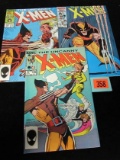 Uncanny X-men #195, 207, 222 All Classic Wolverine Covers