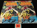 (2) Battlestar Gallactica #1 (1979) Marvel Bronze Age/ Key 1st Issue