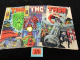 Thor Silver Age Lot #156, 162, 164