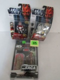 Lot Of (3) Star Wars Action Figures Inc. R2d2, Shock Trooper, Han Solo