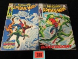 Amazing Spiderman #71 & 74 Silver Age Marvel