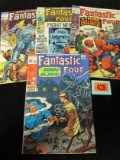 Fantastic Four Late Silver Age Lot #90, 91, 92, 93