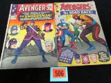Avengers #19 & 22 Early Silver Age Issues/ Swordsman/ Enchantress
