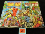 Iron Man #27 & 30 Late Silver Age