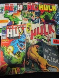 Incredible Hulk Silver Age Lot #109, 110, 111, 114, 115, 116