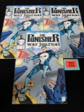 (3) Punisher War Journal #1 (1988) Key 1st Issue