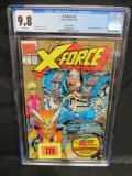 X-force #1 (1991) 2nd Printing Cgc 9.8 Gold Ink