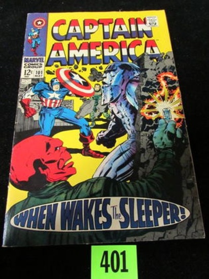 Captain America #101 (1968) 2nd Issue/ Silver Age Marvel