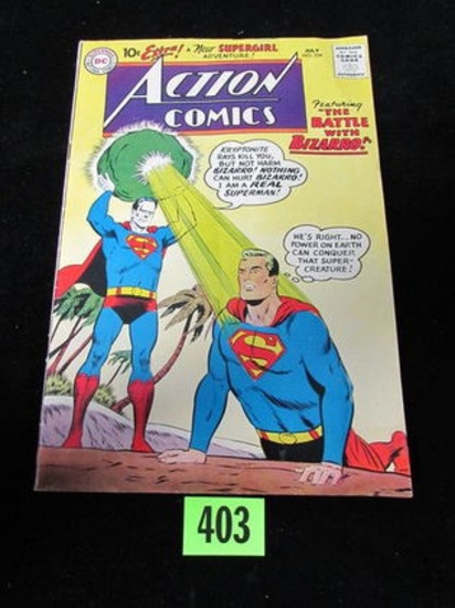 Action Comics #254 (1959) Golden Age 1st Appearance Adult Bizarro