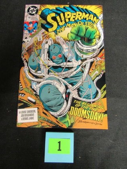 Superman The Man Of Steel #18 (1992) Key 1st Doomsday